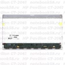 Матрица для ноутбука HP Pavilion G7-2061 (1600x900 HD+) TN, 40pin, Матовая