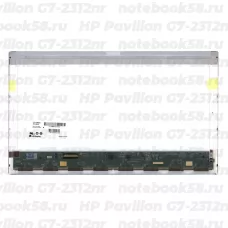 Матрица для ноутбука HP Pavilion G7-2312nr (1600x900 HD+) TN, 40pin, Матовая