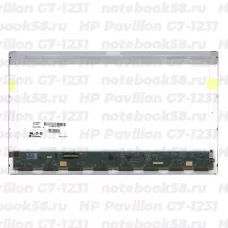 Матрица для ноутбука HP Pavilion G7-1231 (1600x900 HD+) TN, 40pin, Матовая