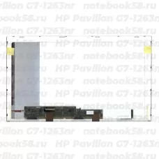 Матрица для ноутбука HP Pavilion G7-1263nr (1600x900 HD+) TN, 40pin, Глянцевая