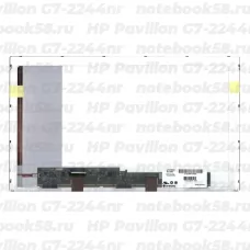 Матрица для ноутбука HP Pavilion G7-2244nr (1600x900 HD+) TN, 40pin, Матовая