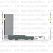 Матрица для ноутбука HP Pavilion G7-1003 (1600x900 HD+) TN, 40pin, Матовая