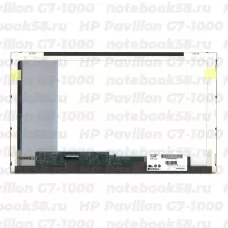 Матрица для ноутбука HP Pavilion G7-1000 (1600x900 HD+) TN, 40pin, Матовая