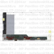 Матрица для ноутбука HP Pavilion G7-2204sr (1600x900 HD+) TN, 40pin, Матовая