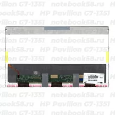 Матрица для ноутбука HP Pavilion G7-1351 (1600x900 HD+) TN, 40pin, Матовая