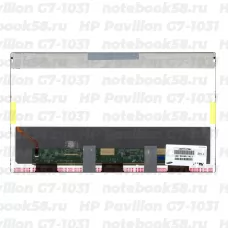 Матрица для ноутбука HP Pavilion G7-1031 (1600x900 HD+) TN, 40pin, Матовая