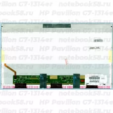 Матрица для ноутбука HP Pavilion G7-1314er (1600x900 HD+) TN, 40pin, Глянцевая