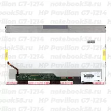 Матрица для ноутбука HP Pavilion G7-1214 (1600x900 HD+) TN, 40pin, Глянцевая