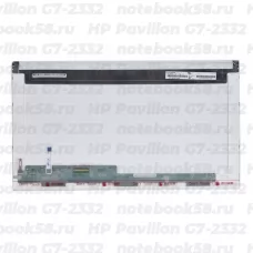 Матрица для ноутбука HP Pavilion G7-2332 (1600x900 HD+) TN, 40pin, Матовая