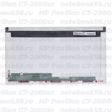 Матрица для ноутбука HP Pavilion G7-2000sr (1600x900 HD+) TN, 40pin, Глянцевая