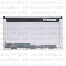 Матрица для ноутбука HP Pavilion G7-2274 (1600x900 HD+) TN, 40pin, Глянцевая
