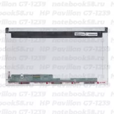 Матрица для ноутбука HP Pavilion G7-1239 (1600x900 HD+) TN, 40pin, Глянцевая