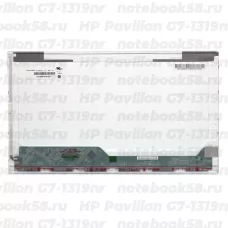Матрица для ноутбука HP Pavilion G7-1319nr (1600x900 HD+) TN, 40pin, Глянцевая