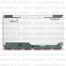 Матрица для ноутбука HP Pavilion G7-1026sr (1600x900 HD+) TN, 40pin, Глянцевая