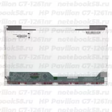 Матрица для ноутбука HP Pavilion G7-1261nr (1600x900 HD+) TN, 40pin, Глянцевая
