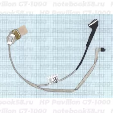Шлейф матрицы для ноутбука HP Pavilion G7-1000 (40pin LVDS, LED)