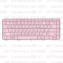 Клавиатура для ноутбука HP Pavilion G6-1050 Розовая