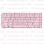 Клавиатура для ноутбука HP Pavilion G6-1071 Розовая