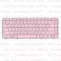 Клавиатура для ноутбука HP Pavilion G6-1081sr Розовая
