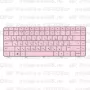 Клавиатура для ноутбука HP Pavilion G6-1128sr Розовая