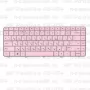 Клавиатура для ноутбука HP Pavilion G6-1134 Розовая