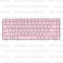 Клавиатура для ноутбука HP Pavilion G6-1202sr Розовая