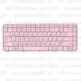 Клавиатура для ноутбука HP Pavilion G6-1227 Розовая