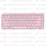 Клавиатура для ноутбука HP Pavilion G6-1232er Розовая