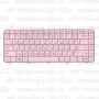 Клавиатура для ноутбука HP Pavilion G6-1233 Розовая