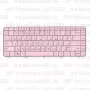 Клавиатура для ноутбука HP Pavilion G6-1235 Розовая