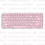 Клавиатура для ноутбука HP Pavilion G6-1240 Розовая