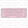 Клавиатура для ноутбука HP Pavilion G6-1249 Розовая