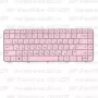 Клавиатура для ноутбука HP Pavilion G6-1271 Розовая
