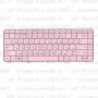 Клавиатура для ноутбука HP Pavilion G6-1367 Розовая