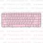 Клавиатура для ноутбука HP Pavilion G6-1372 Розовая
