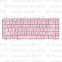 Клавиатура для ноутбука HP Pavilion G6-1d70 Розовая
