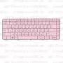 Клавиатура для ноутбука HP Pavilion G6t-1b00 Розовая