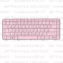 Клавиатура для ноутбука HP Pavilion G6z-1a00 Розовая