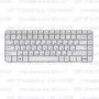 Клавиатура для ноутбука HP Pavilion G6-1008 Серебристая