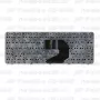 Клавиатура для ноутбука HP Pavilion G6-1008 Серебристая