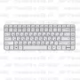 Клавиатура для ноутбука HP Pavilion G6-1050 Серебристая