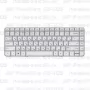 Клавиатура для ноутбука HP Pavilion G6-1125 Серебристая