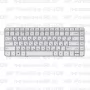 Клавиатура для ноутбука HP Pavilion G6-1126 Серебристая