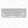 Клавиатура для ноутбука HP Pavilion G6-1158er Серебристая