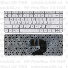 Клавиатура для ноутбука HP Pavilion G6-1168 Серебристая
