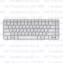 Клавиатура для ноутбука HP Pavilion G6-1191 Серебристая
