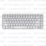 Клавиатура для ноутбука HP Pavilion G6-1200 Серебристая