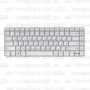 Клавиатура для ноутбука HP Pavilion G6-1220 Серебристая