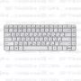 Клавиатура для ноутбука HP Pavilion G6-1244 Серебристая