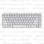 Клавиатура для ноутбука HP Pavilion G6-1364 Серебристая